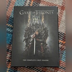 HBO Game of Thrones The Complete First Season 5-Disc DVD Set Box Set